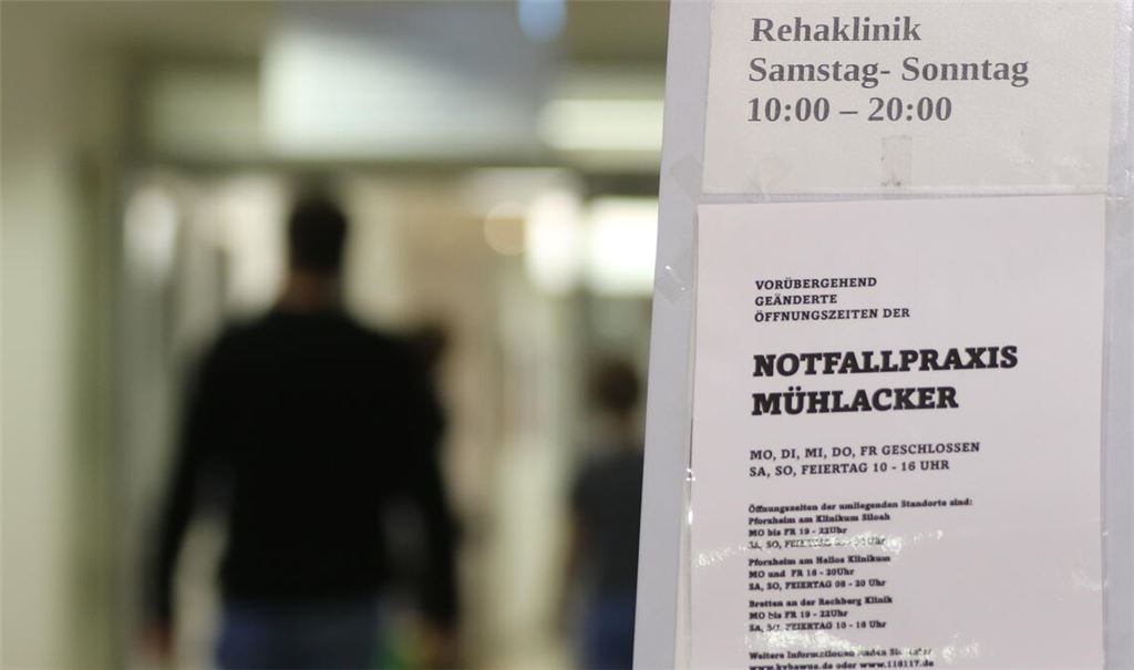 Die Mühlacker Notfallpraxis hat seit der vergangenen Woche nur noch eingeschränkt geöffnet. Foto: Steigleder