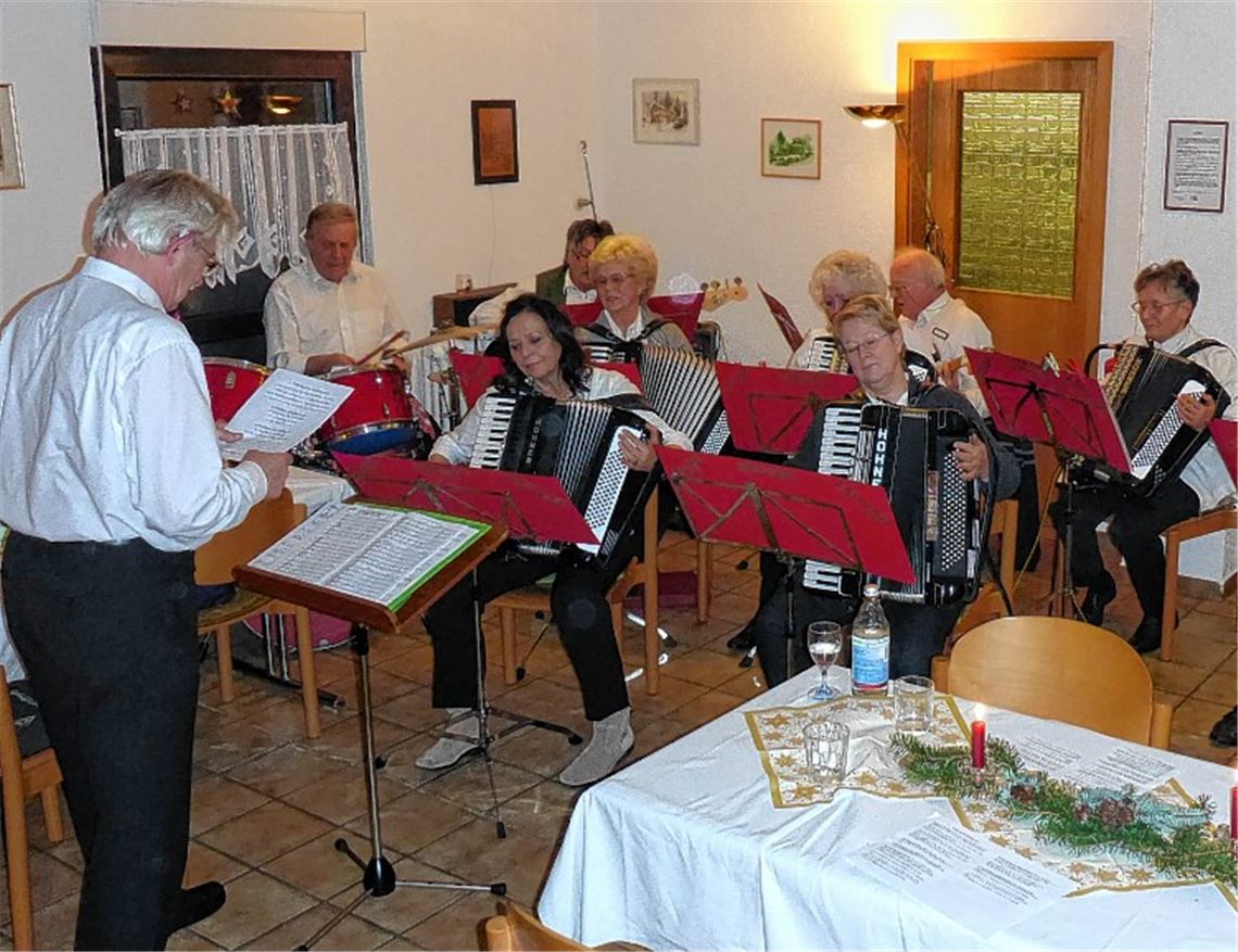 Die Musikgruppe der Naturfreunde.