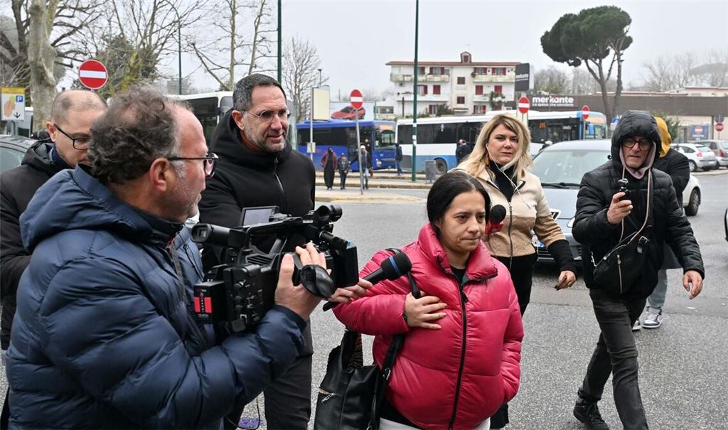 Die Mutter des Jungen, Patrizia Mercolino, war oft im Krankenhaus zu Besuch.