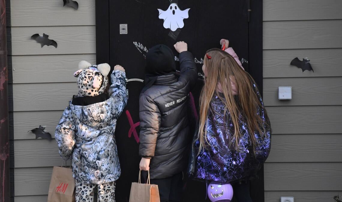 Die Mutter war am Halloweenabend mit ihren vier Kindern im Stadtteil Hassee von Haus zu Haus gezogen. (Symbolbild)