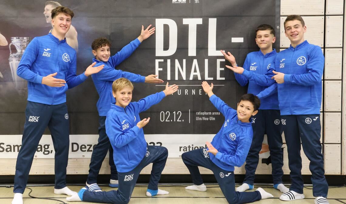 Die Nachwuchsturner der KTV Straubenhardt freuen sich auf das Ligafinale.