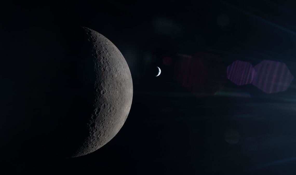 Die Nasa hat weitere Details zu ihren Mondplänen bekanntgegeben. (Archivfoto)