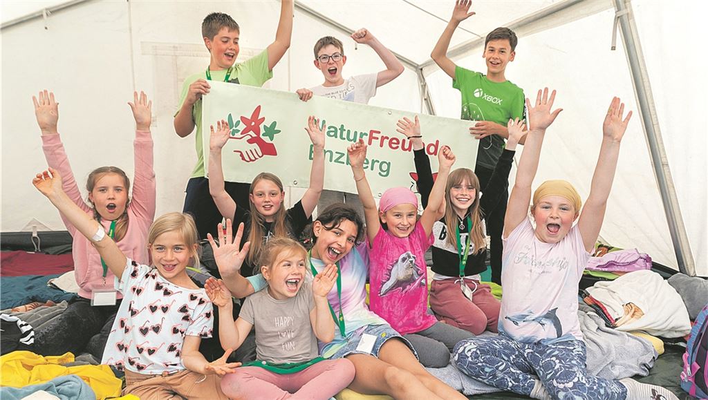Die Naturfreunde Enzberg sind beim Pfingstcamp stark vertreten. Foto: Fotomoment