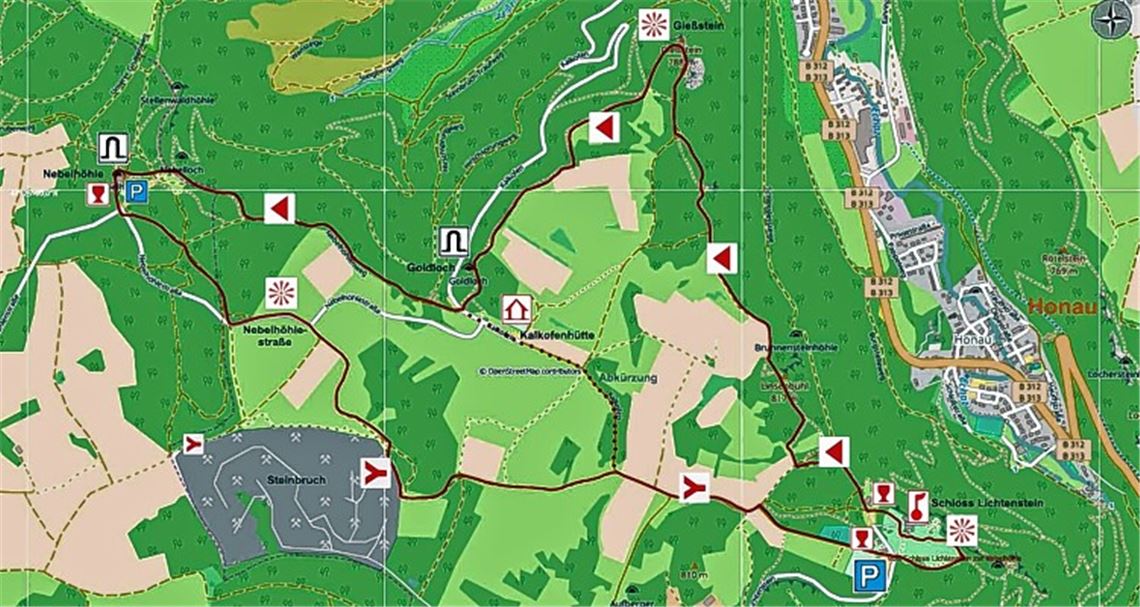 Von der Nebelhöhle zur Burg