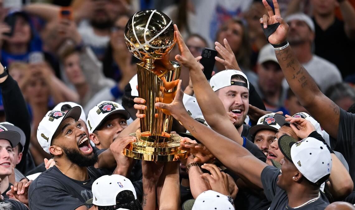 Die New York Knicks sind NBA-Chamion.
