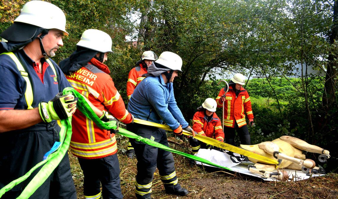 Die Ötisheimer Feuerwehr ist auf Großtierrettung spezialisiert. Foto: Archiv