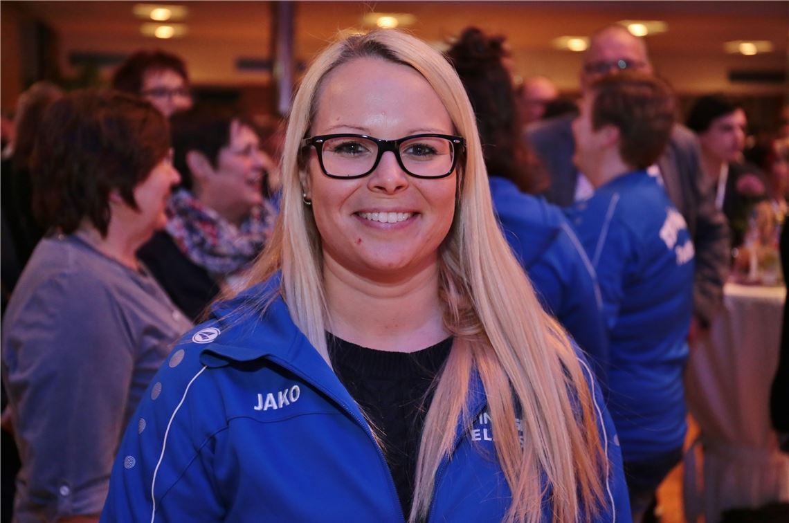 Die Ötisheimer Spielertrainerin Irina Kuhn blickt trotz Abstiegsgefahr zuversichtlich auf die anstehenden Heimspiele am Sonntag um 11 Uhr in der Ölackerhalle.Foto: Archiv