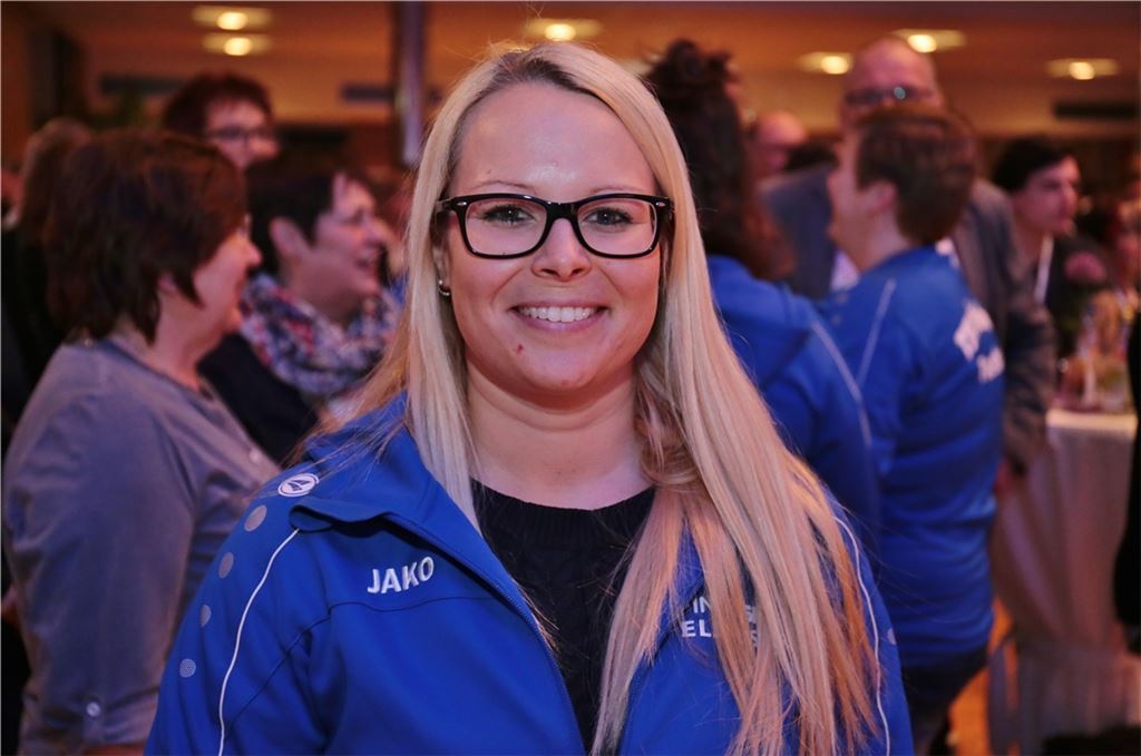 Die Ötisheimer Spielertrainerin Irina Kuhn blickt trotz Abstiegsgefahr zuversichtlich auf die anstehenden Heimspiele am Sonntag um 11 Uhr in der Ölackerhalle.Foto: Archiv