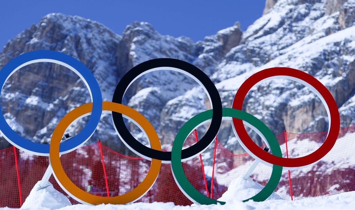 Die Olympischen Spiele verabschieden sich von den Dolomiten.