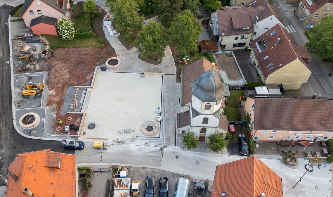 Die Ortsmitte in Sternenfels. Foto: Fotomoment