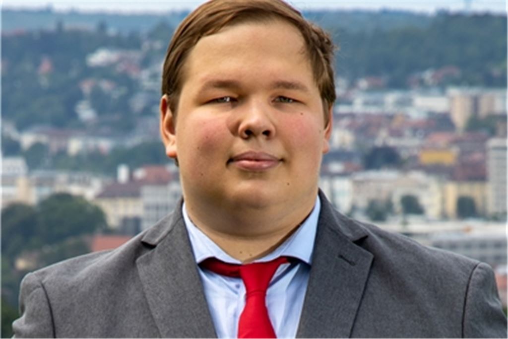 Die Partei tritt im Enzkreis mit dem 21-Jährigen Informatiker Alexander Krenz an. Foto: privat
