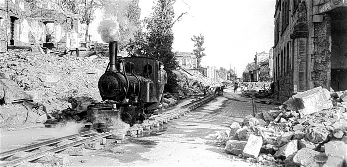 Vortrag erinnert an die Trümmerbahn Vortrag erinnert an die Trümmerbahn