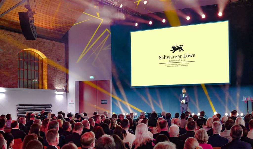 Die Phoenix-Halle im Römerkastell war erneut Standort für die festliche Preisverleihung zum „Schwarzen Löwen“.