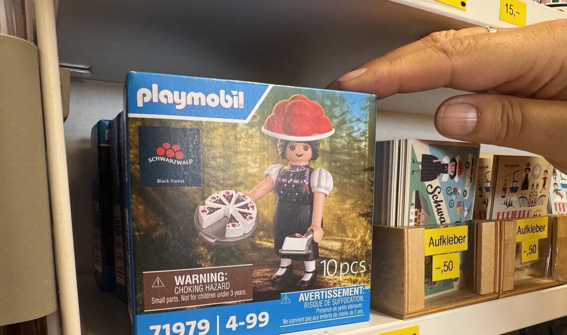 Die Playmobil-Figur „Schwarzwald Marie“ sorgte für einen riesigen Ansturm.