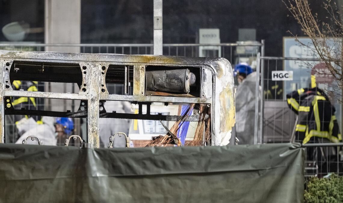 Die Polizei geht von einer vorsätzlichen Tat aus.