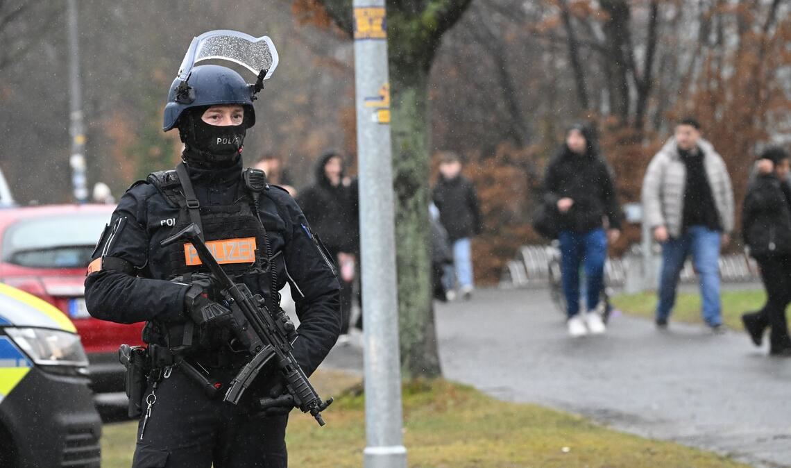 Die Polizei hat das Gelände abgesucht.