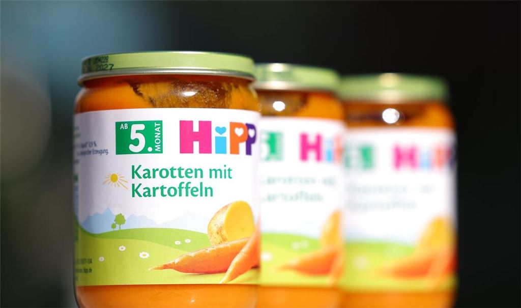 Die Polizei in Österreich sucht nach einem möglicherweise mit Gift verseuchten zweiten Glas mit Babynahrung. (Symbolbild)