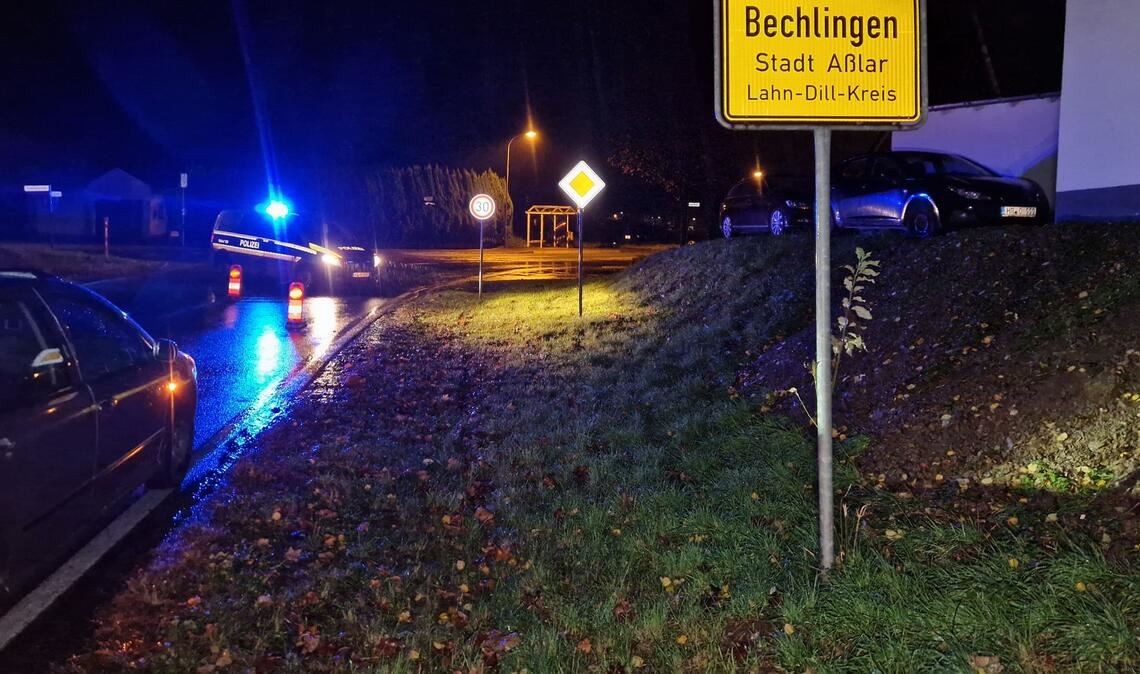 Die Polizei war in Aßlar-Bechlingen im Einsatz.