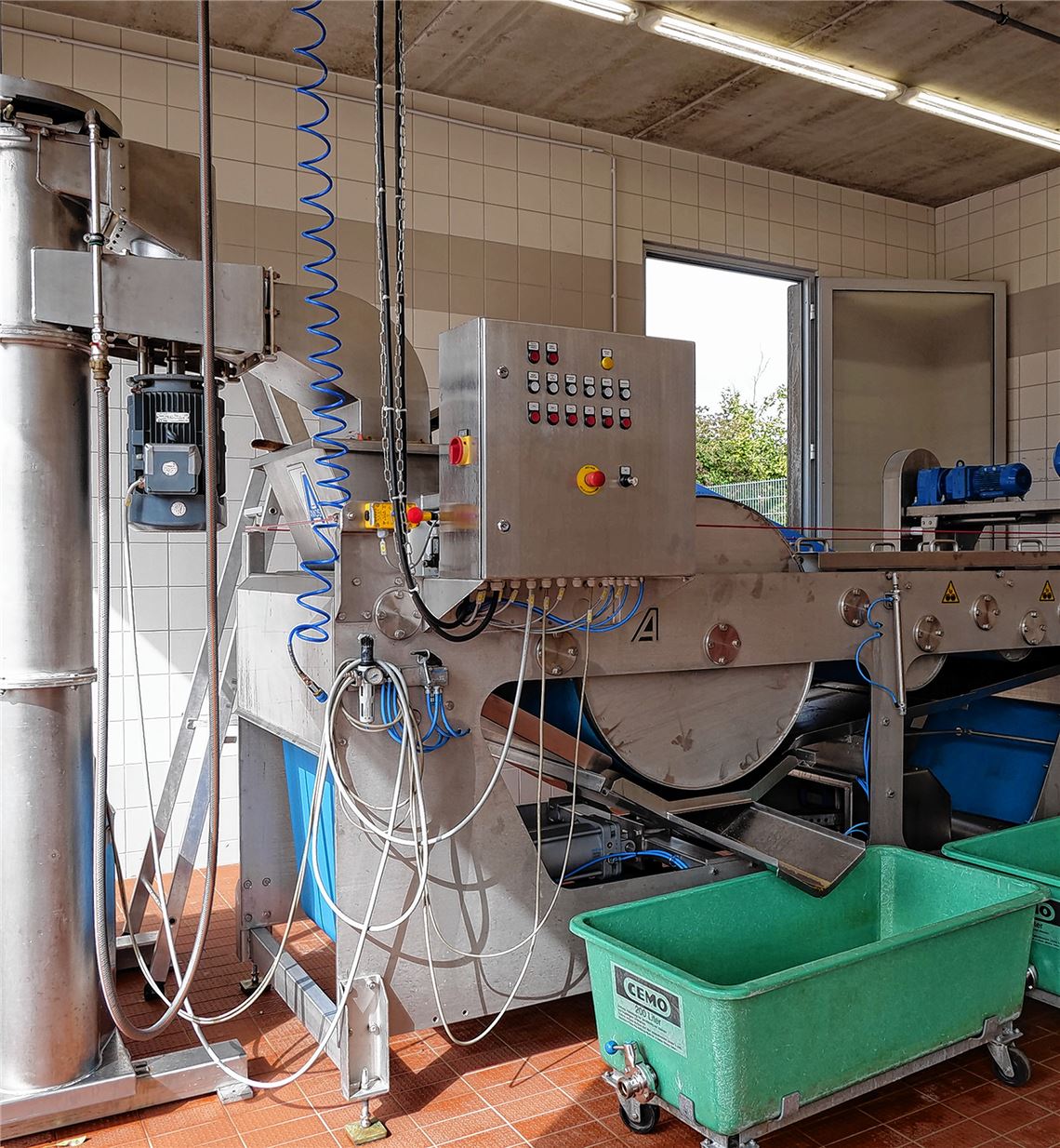 Die Presse ist startbereit, auch wenn beim Auftakt noch nicht viel los war.Foto: Friedrich