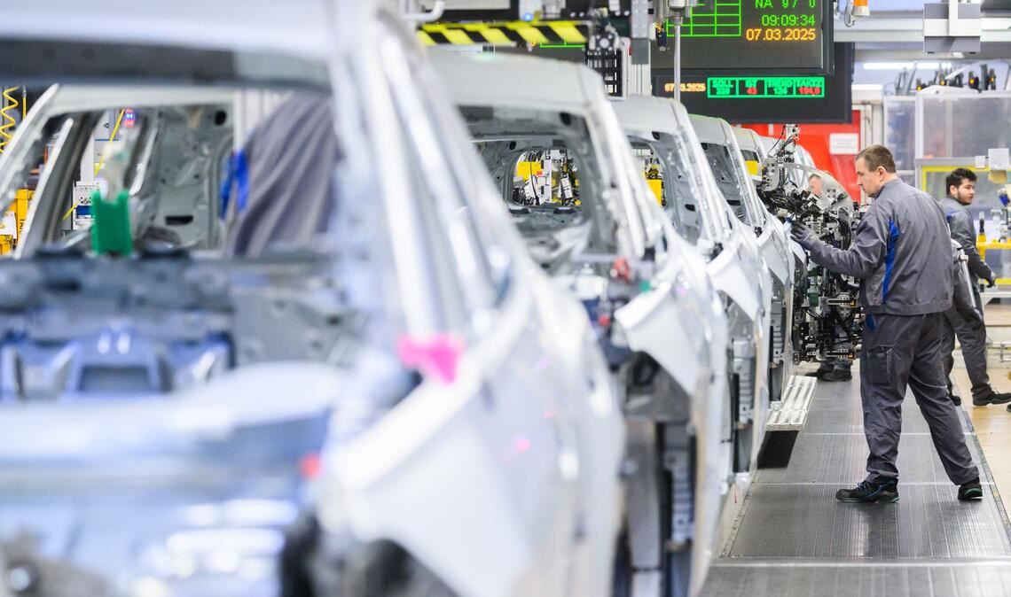 Die Produktion bei VW läuft auch nächste Woche weiter. (Archivbild)