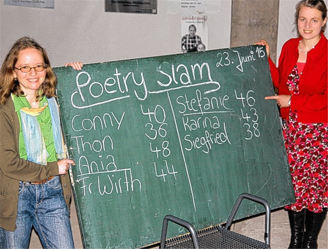 Die Publikumsjury hat entschieden: Ania (li.) und Stefanie kommen ins Halbfinale.