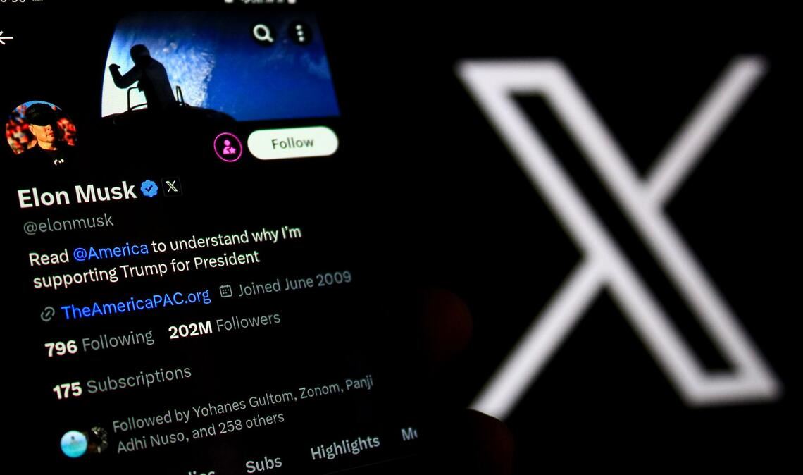 Die Räume der Online-Plattform X sind von der französischen Justiz durchsucht worden. (Symbolbild)