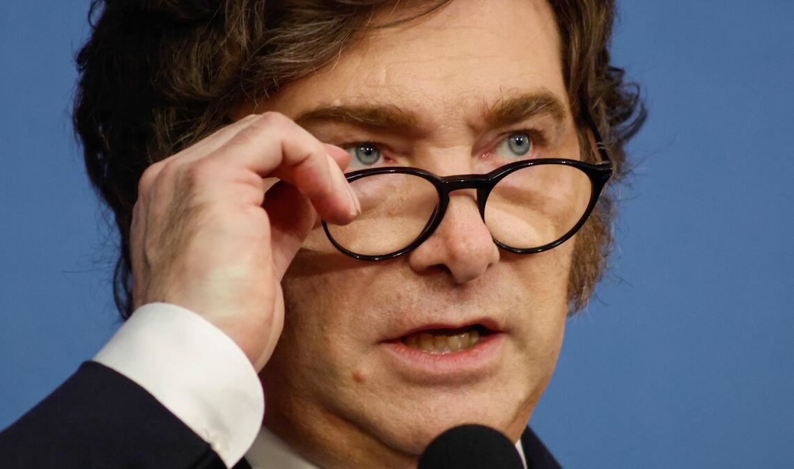 Die Regierung des argentinischen Präsidenten Javier Milei hat akkreditierten Journalisten den Zugang zum Regierungssitz Casa Rosada untersagt. (Archivbild)