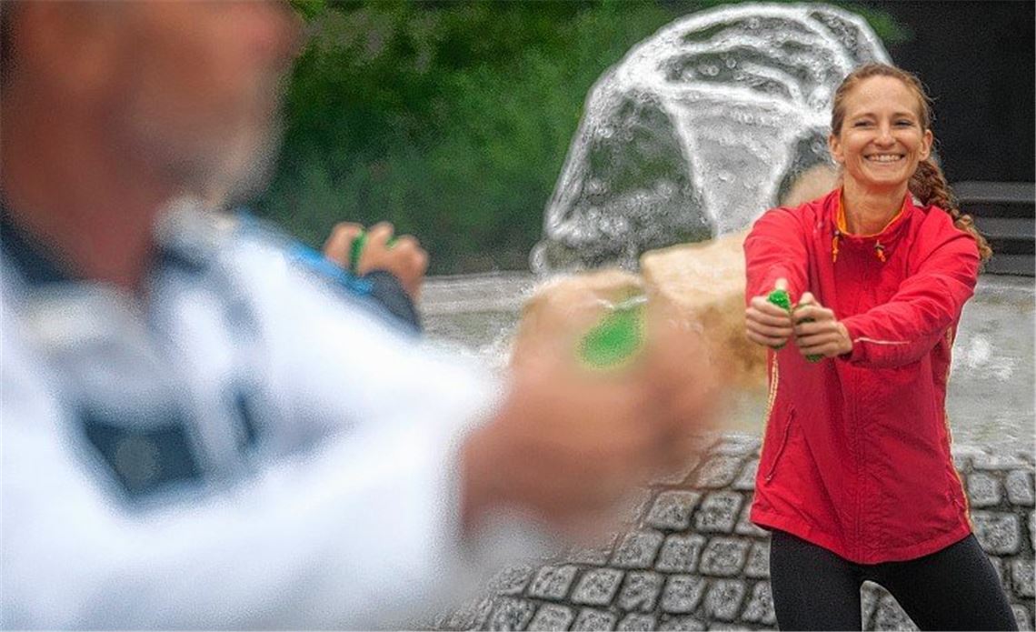 Training mit Schütteleffekt