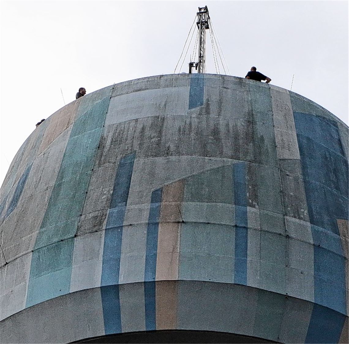 Herzstillstand in 42 Metern Höhe