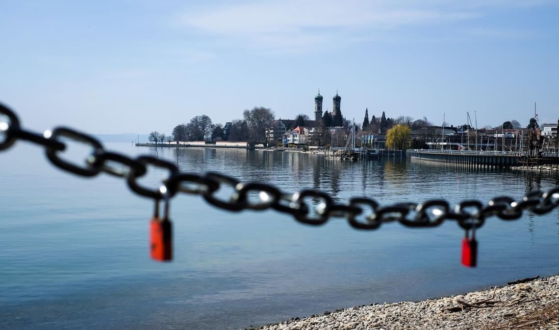 Die Rettungsaktion ereignete sich vor Friedrichshafen auf dem Bodensee (Archivbild).