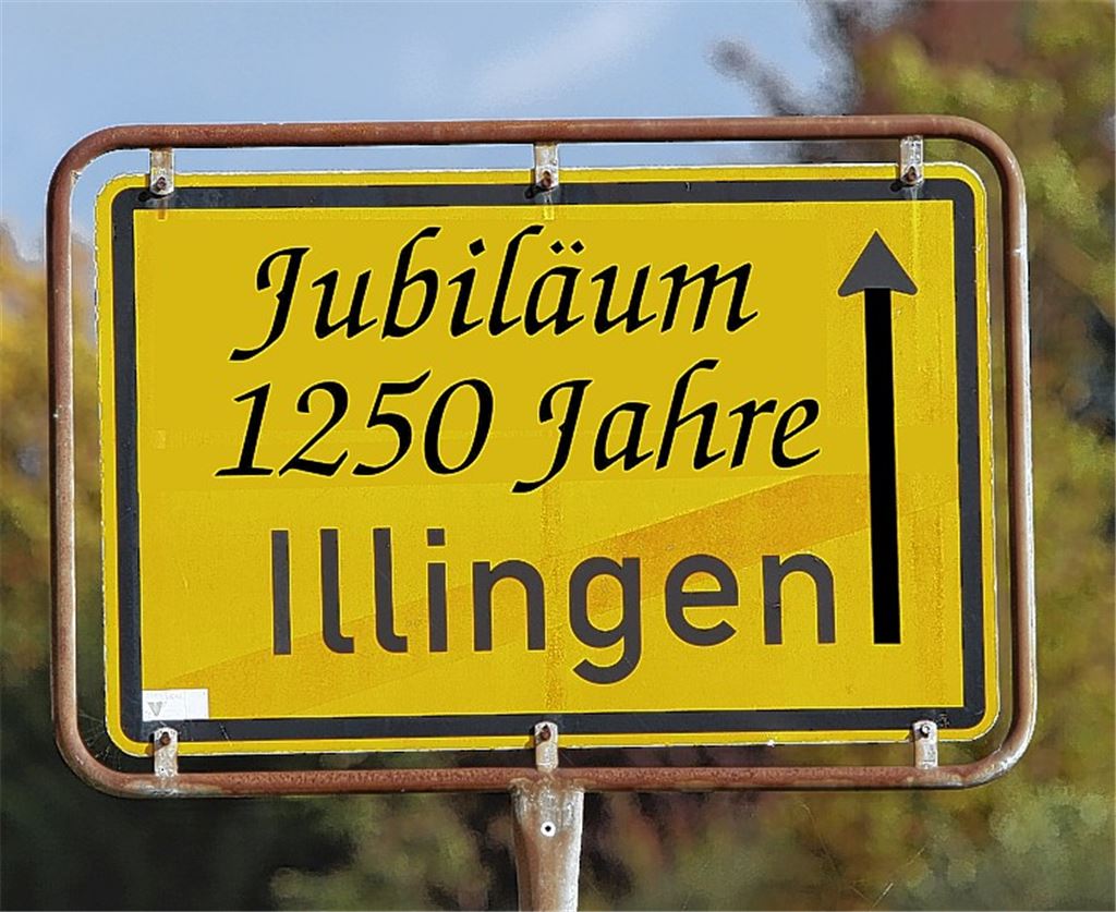 Die Richtung steht fest: Illingen feiert 2016 mit zahlreichen Veranstaltungen sein 1250-jähriges Bestehen. Foto: Disselhoff/Montage: MT-Technik