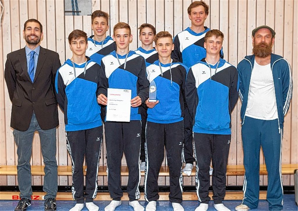 Riege des TV Mühlacker bleibt in der Kreisliga