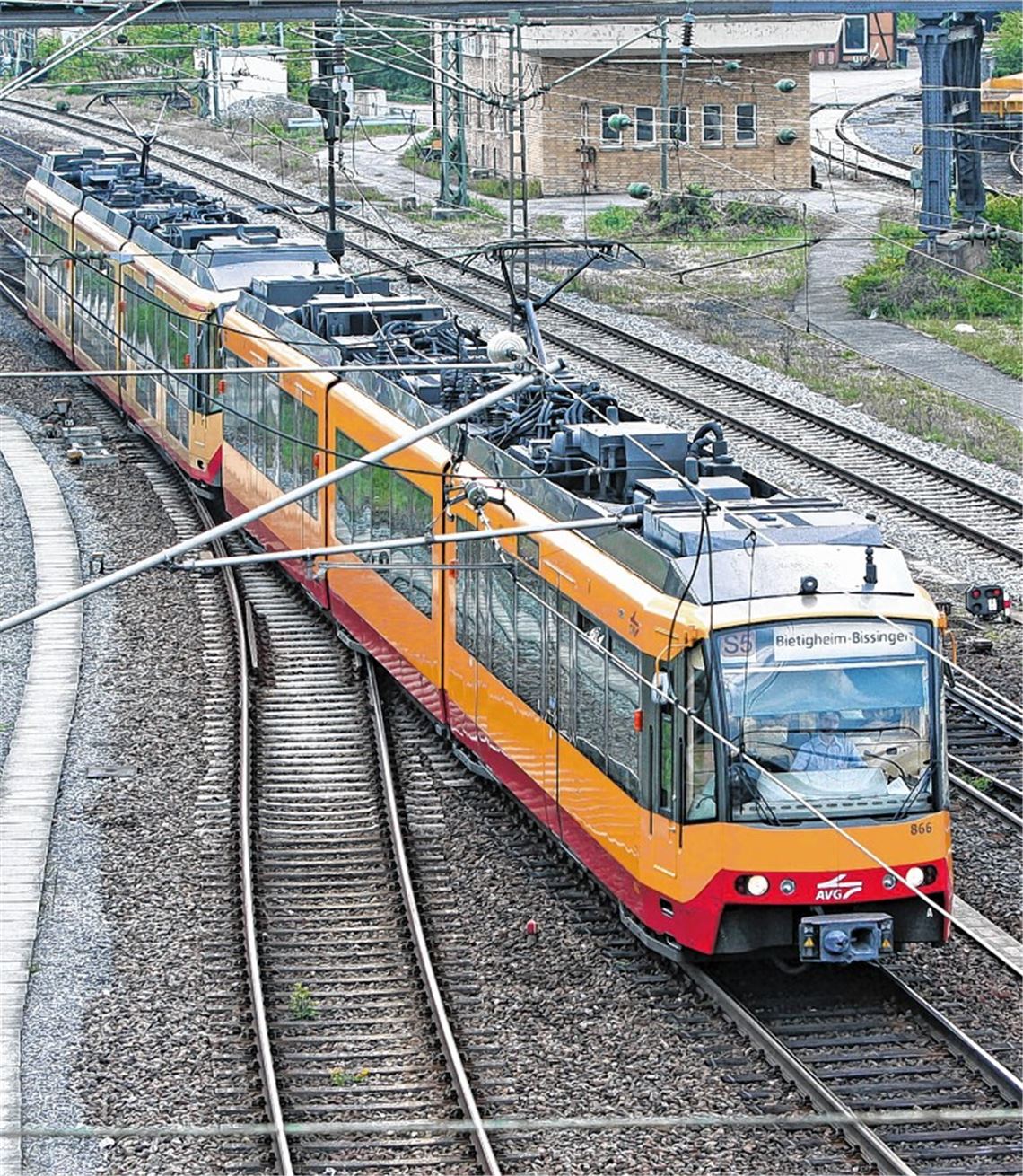 Die Routen der Stadtbahn sollen in Zukunft geändert werden.Archivfoto: Franz