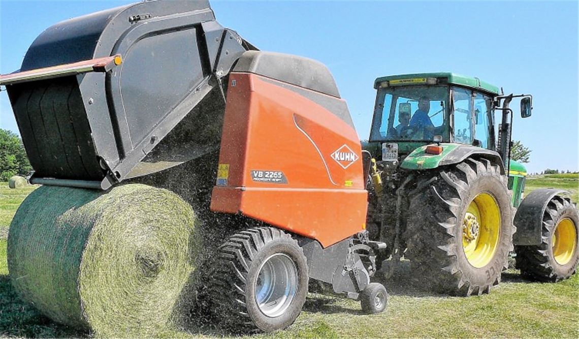 Trockenheit sorgt für frühe Heuernte