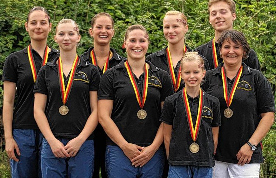 Die S-Gruppe Pegasus Mühlacker freut sich über Platz drei. Foto: privat