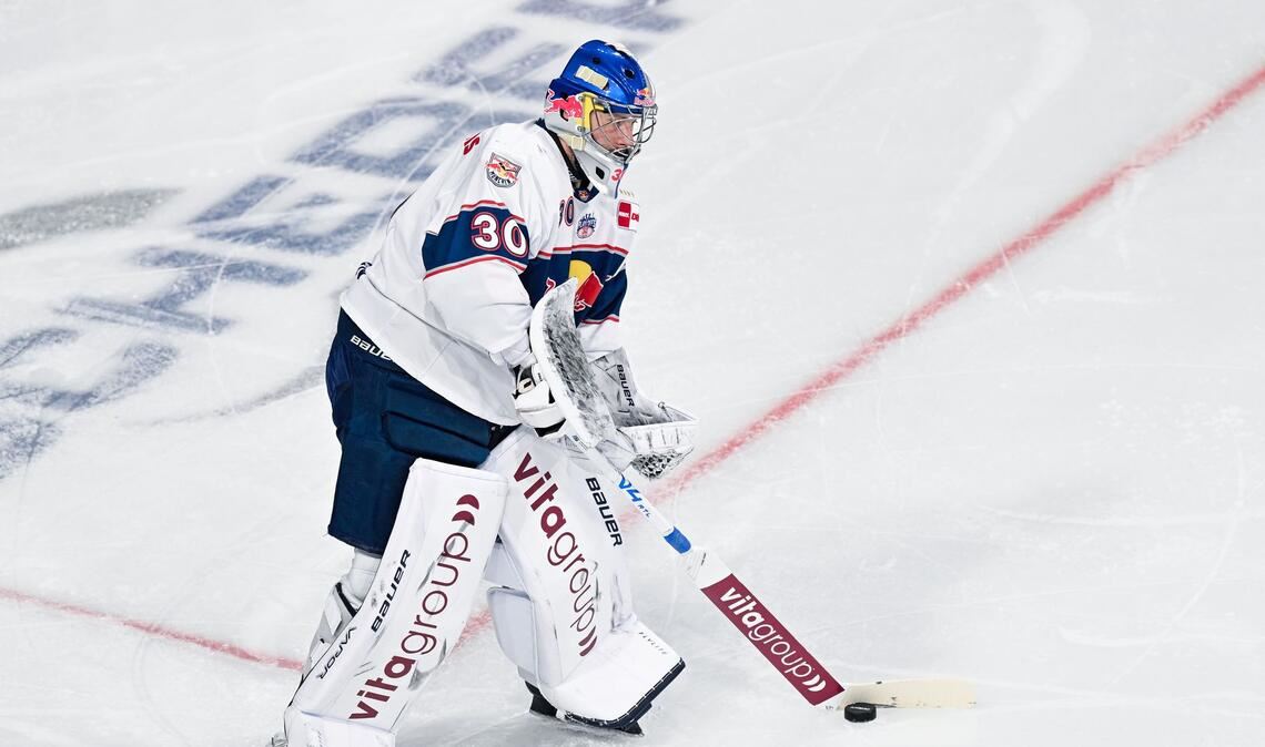 Die Saison von Antoine Bibeau und dem EHC Red Bull München ist zu Ende. (Archivbild)