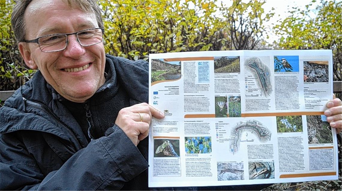 Die Schätze der heimischen Natur auf einen Blick: Peter Zimmermann.