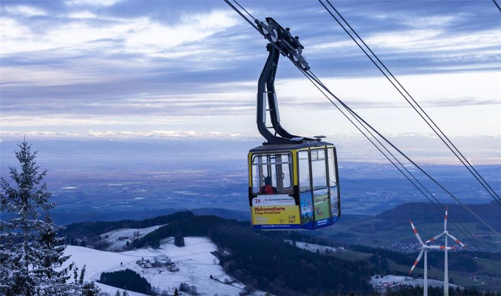Die Schauinslandbahn ist voraussichtlich bis Ende der Woche außer Betrieb. (Symbolbild)