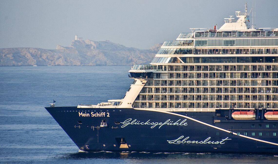 Die Schiffe von Tui Cruises heißen "Mein Schiff", dann folgt eine Zahl oder ein Name. (Archivbild)