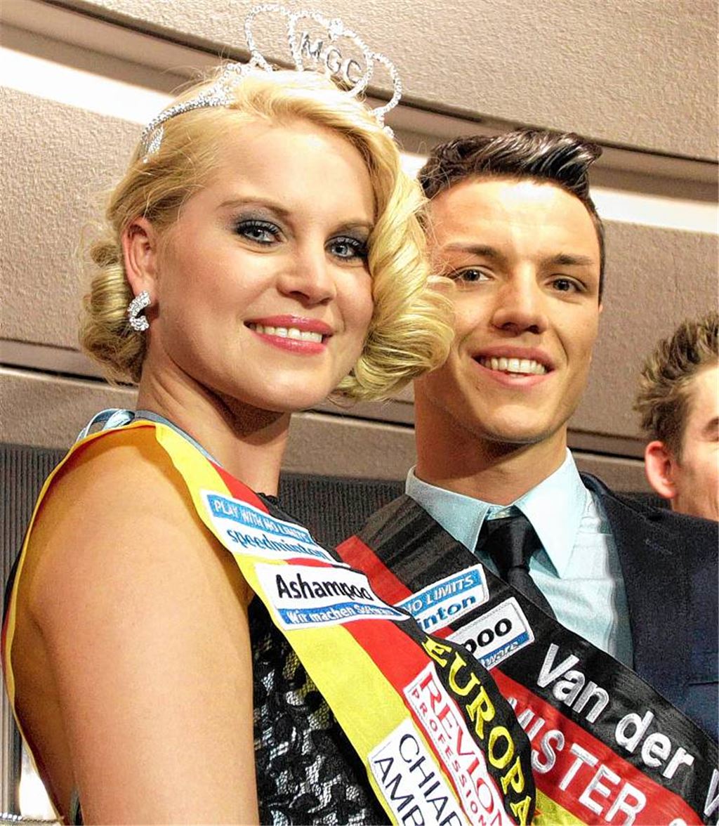 Die Schönsten im Süden: Mareen Wehner, die schon den Titel „Miss Pforzheim“ trägt, und Niklas Schmid aus Böblingen.