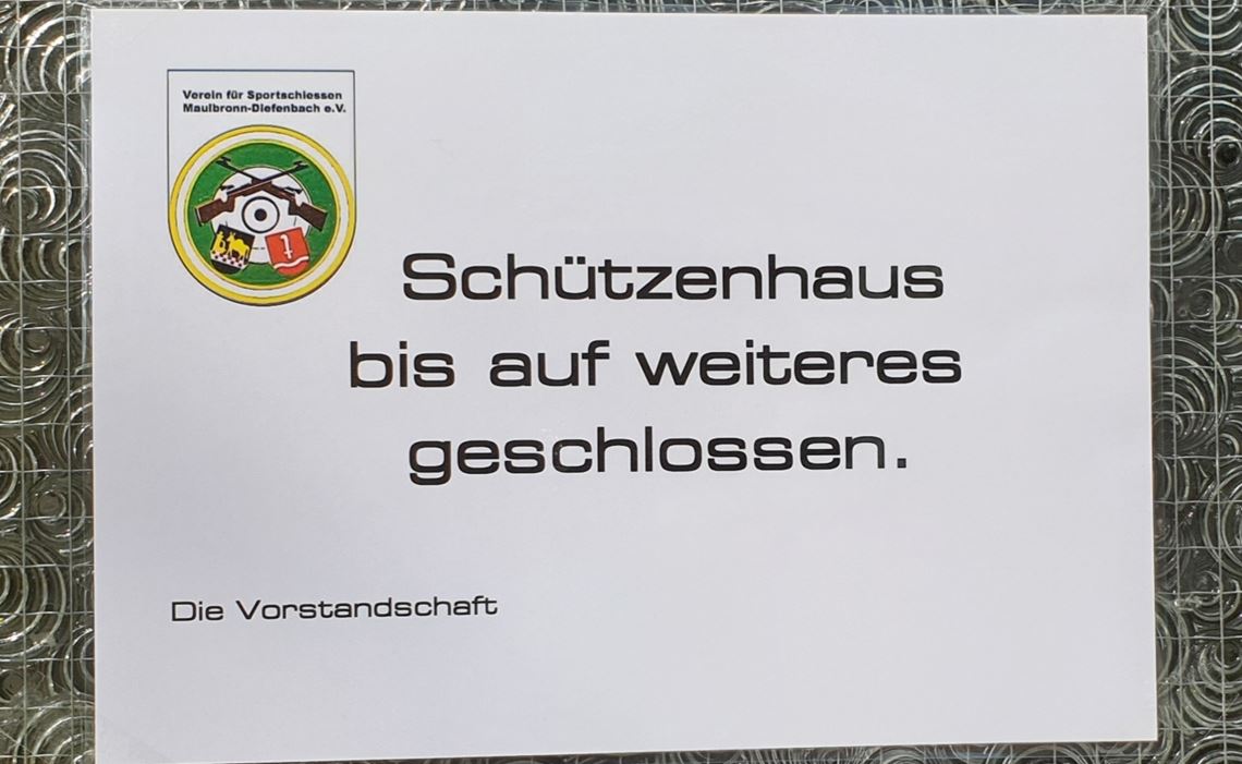 Die Schützen des VfS müssen im November auf ihren Sport verzichten.Foto: privat