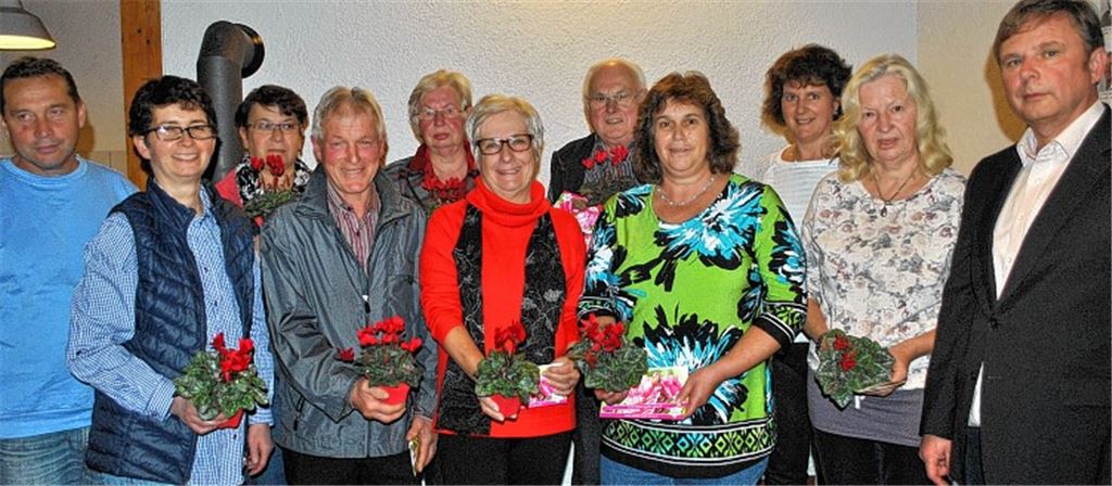 Sieger des Blumenschmuckwettbewerbs geehrt