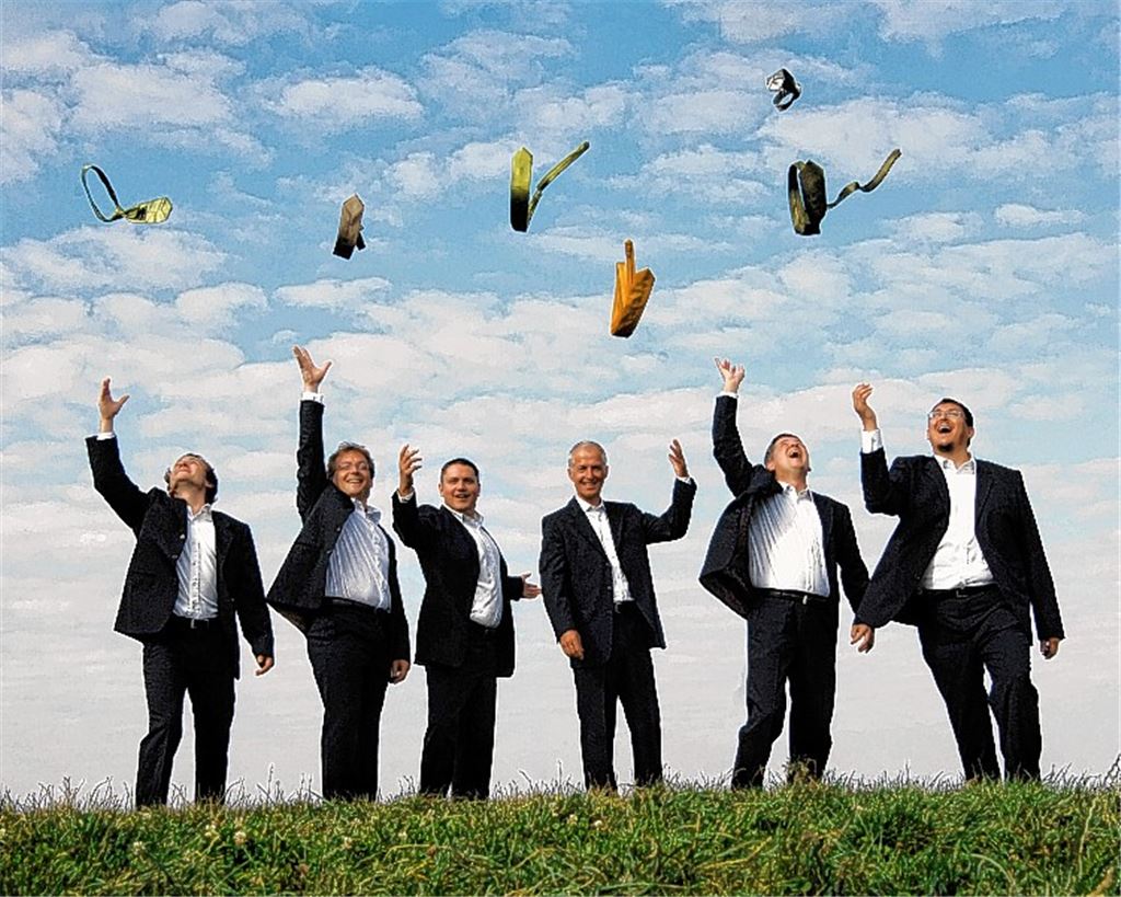 Die Singphoniker präsentieren am 2. August ihr Programm „...just songs!“ in der evangelischen Stadtkirche.