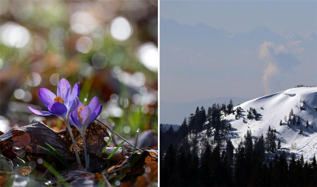 Die Sonne scheint in den kommenden Tagen über Baden-Württemberg – vereinzelt ist aber auch Schneefall möglich.