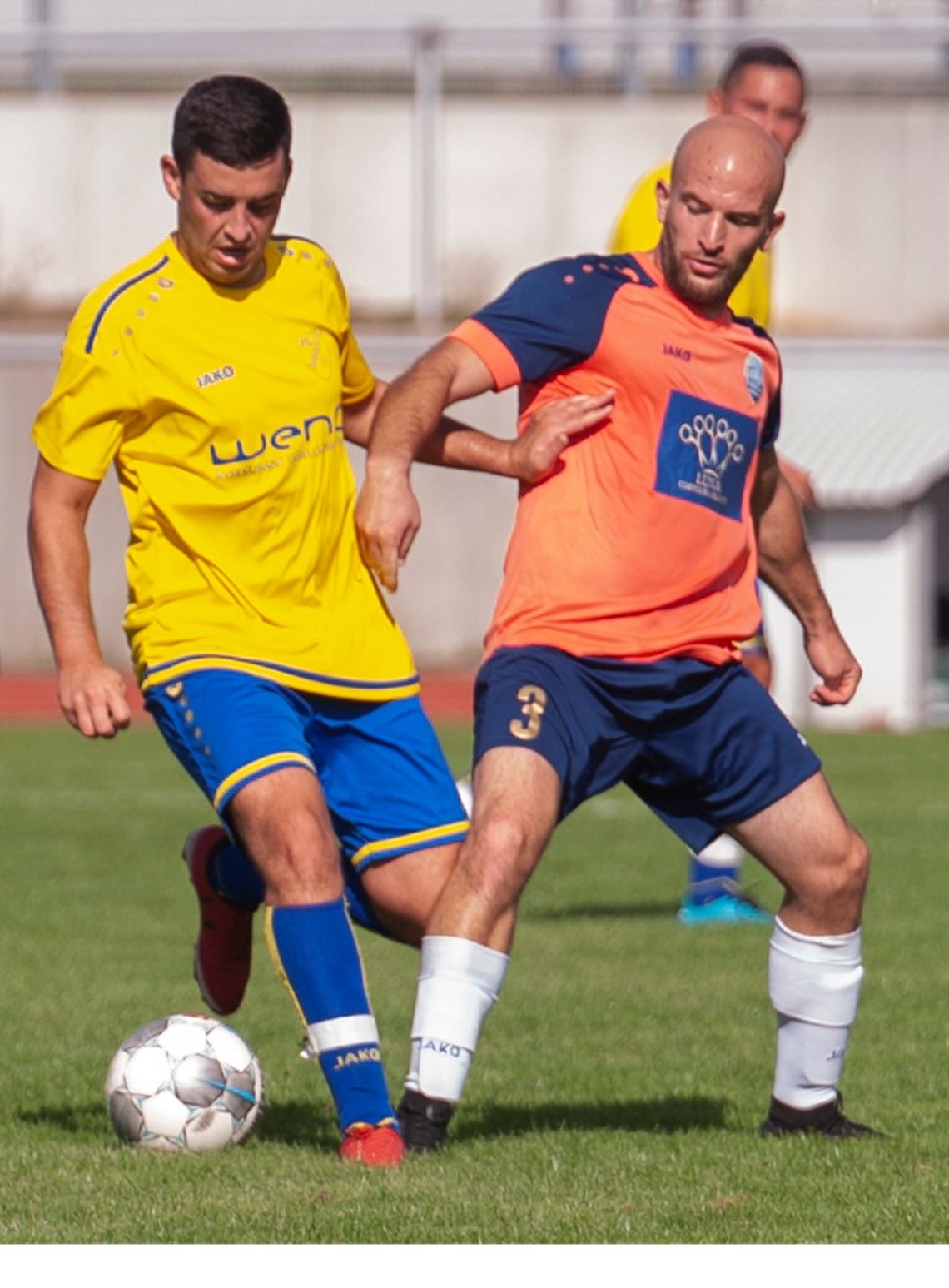 SpG 08 Hellas Mühlacker darf endlich jubeln Die SpG 08 Hellas (orange) feiert ihren ersten Saisonsieg. Archivfoto: Fotomoment
