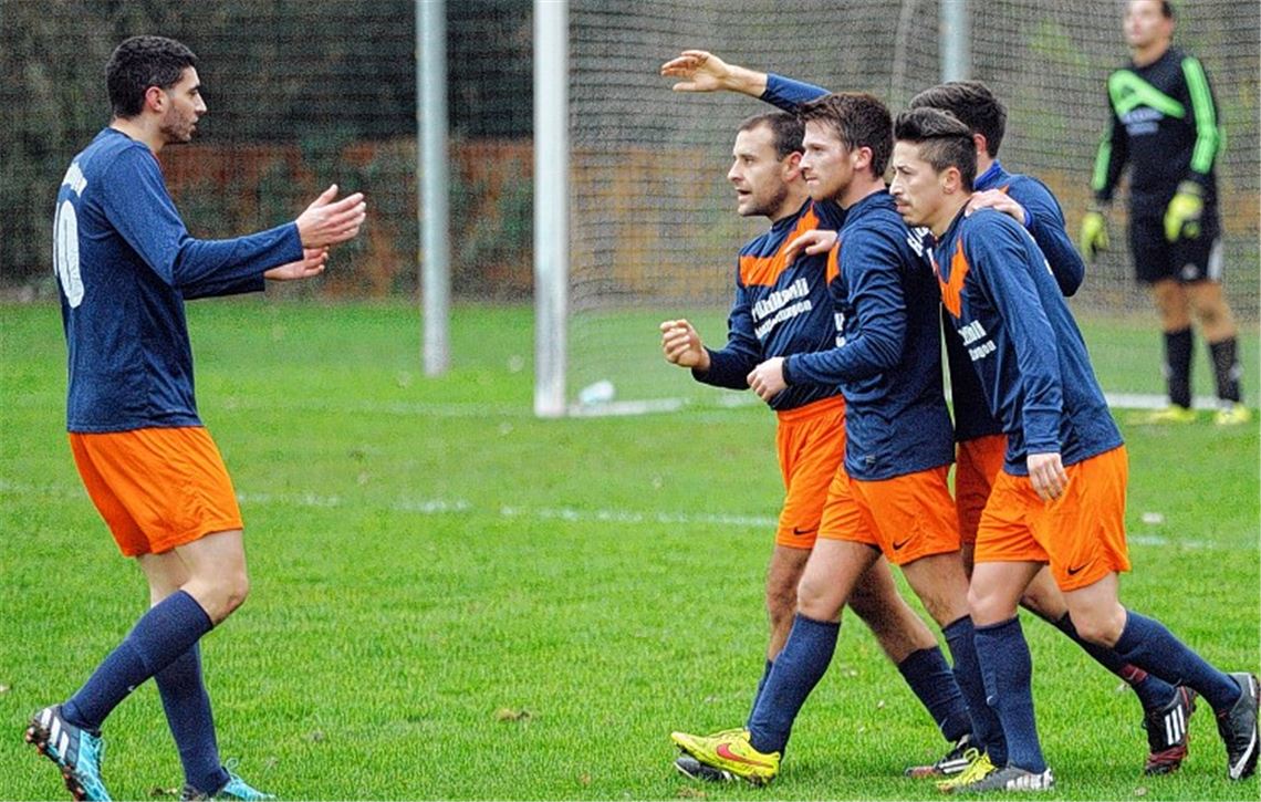 Die Spieler des FV Knittlingen hatten in der Saison bisher viel zu jubeln. Die Vorbereitung auf die Rückserie lässt hoffen, dass sich der Siegeszug fortsetzt.