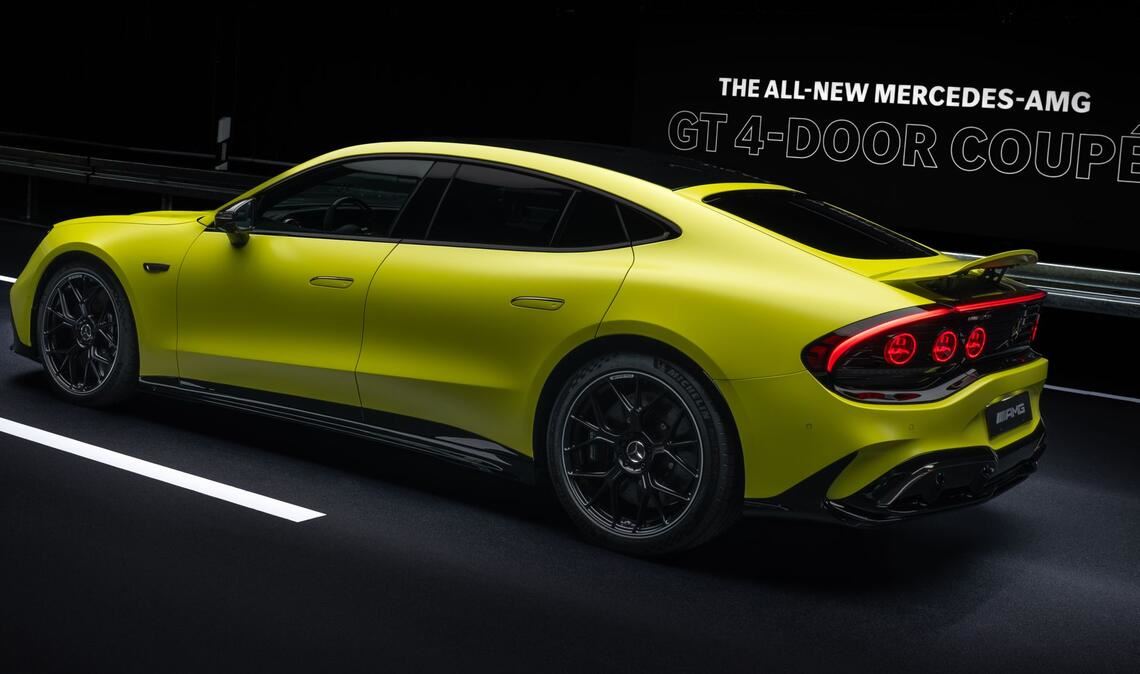 Die Spitzenleistung beträgt bis zu 860 kW (1.169 PS) für das GT 63 Modell und 600 kW (816 PS) für das GT 55 Modell.