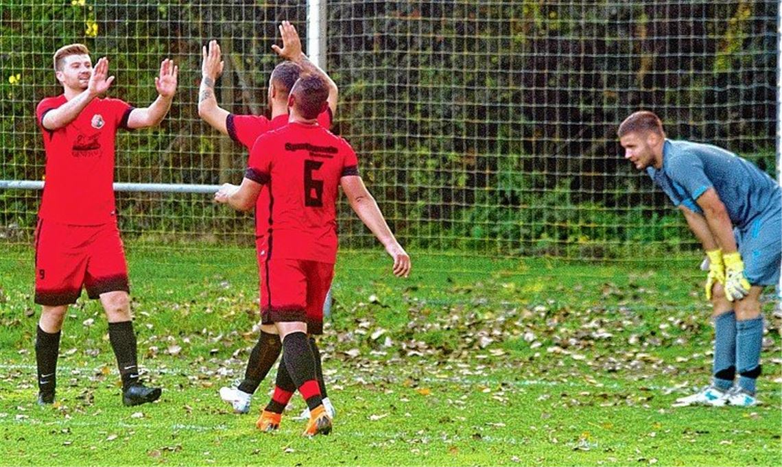 Sportfreunde feiern Überraschungssieg