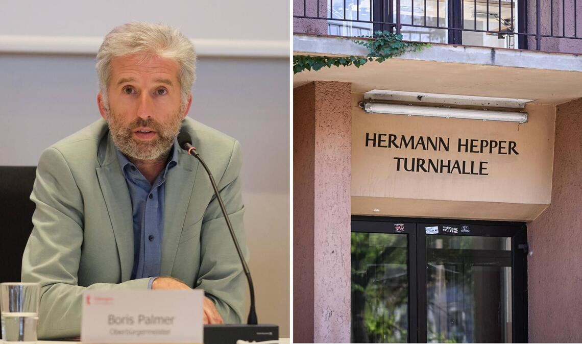 Die Stadt Tübingen um OB Boris Palmer kann das Streitgespräch zwischen dem Ex-Grünen und dem AfD-Landeschef Frohnmaier wie geplant vor Publikum in der Hermann-Hepper-Halle stattfinden lassen.