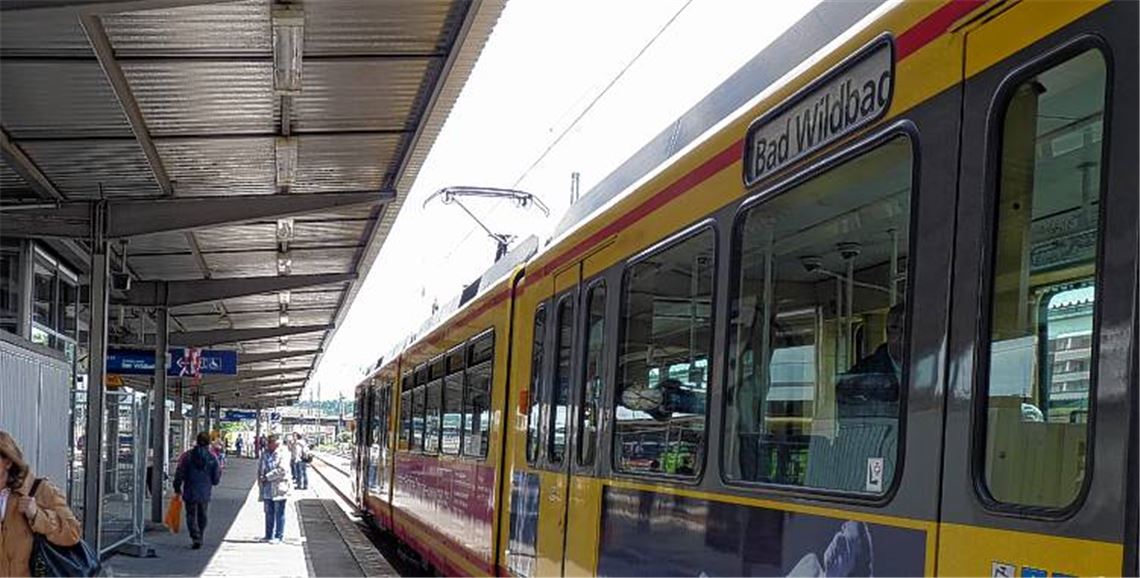 Die Stadtbahnlinie S6 verkehrt bislang hauptsächlich zwischen Bad Wildbad und Pforzheim. Der Verkehrsclub Deutschland setzt sich für eine regelmäßige Verbindung bis Bietigheim-Bissingen ein.